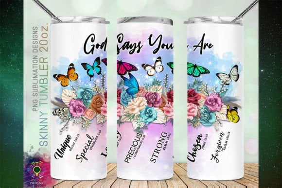 God says you are | Sublimation transfer