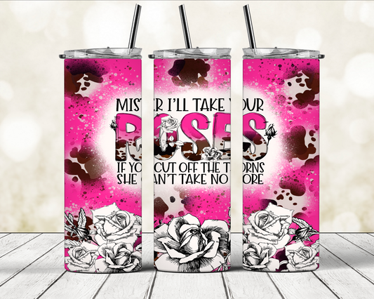 I’ll take your roses | Sublimation transfer