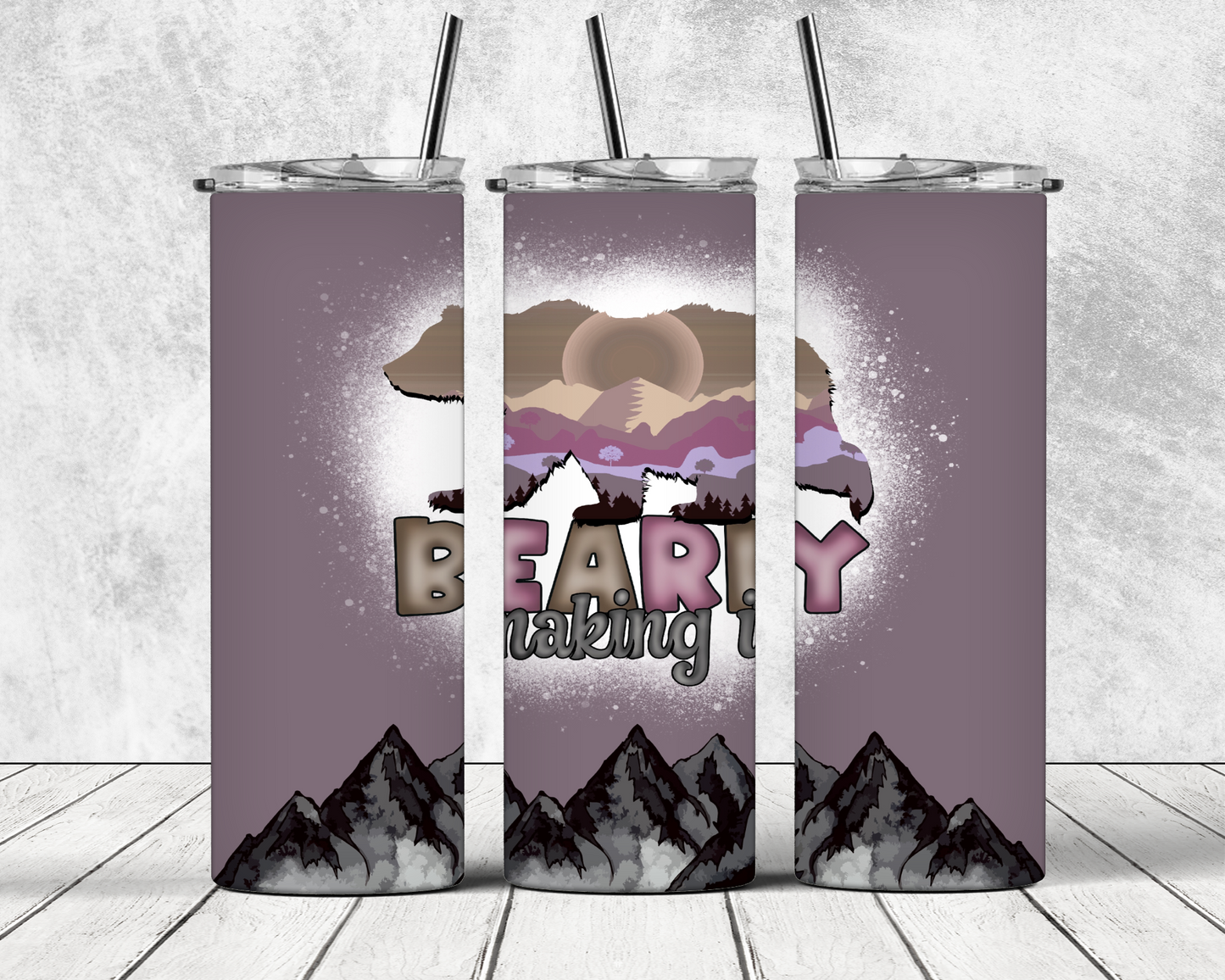 bearly making it | Sublimation transfer