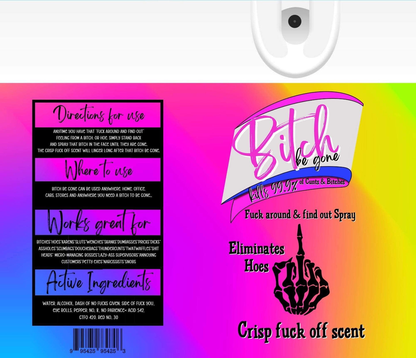 be gone | Sublimation transfer