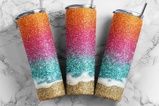 Sunset glitter | Sublimation transfer
