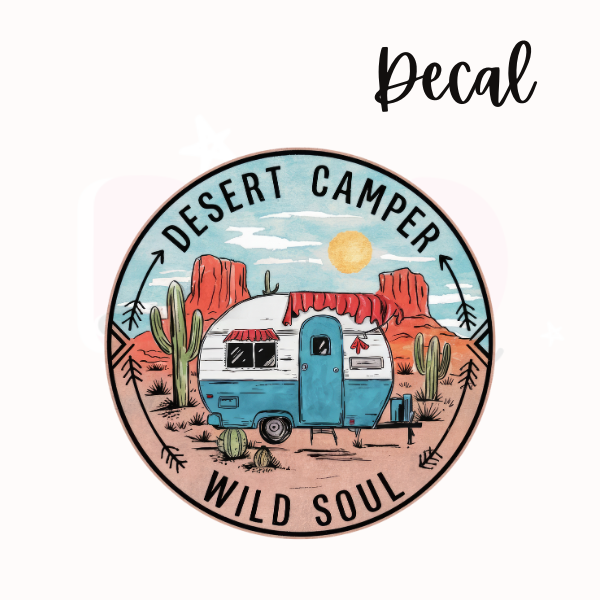 Desert camper | Decal