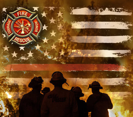 Firefighter | Sublimation transfer