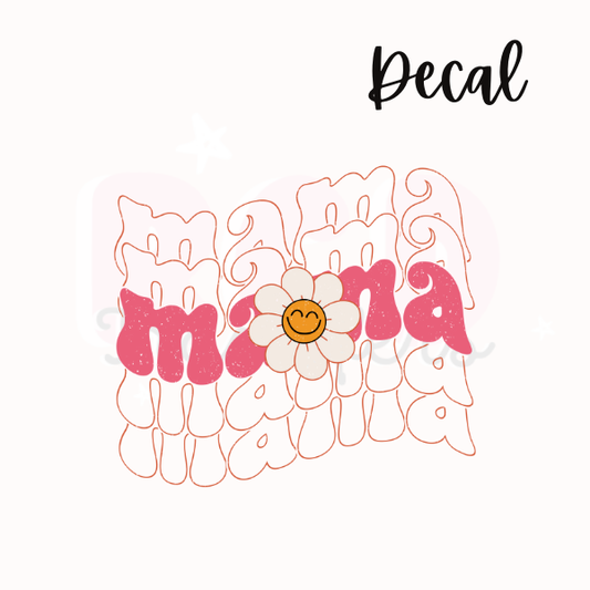 MAMA + retro | Decal