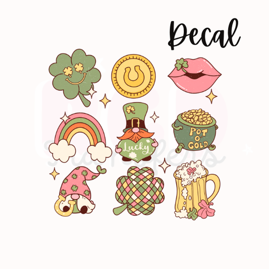 St. Patrick's icons | Decal