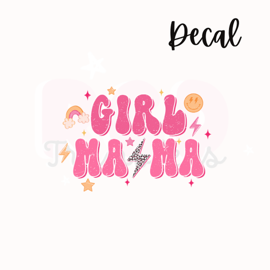 Girl mama | Decal