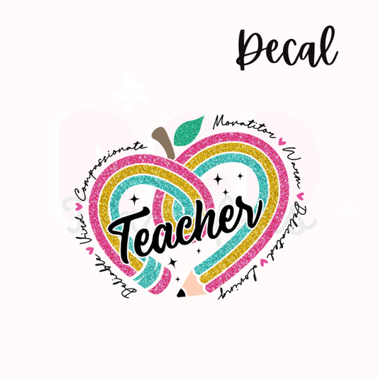 Teacher | Decal