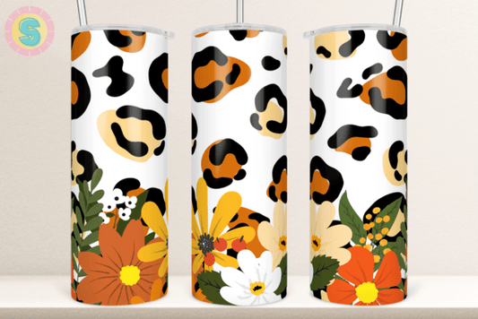 Leopard + flowers | Sublimation transfer