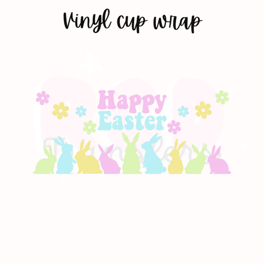 Happy Easter | 16oz glass can