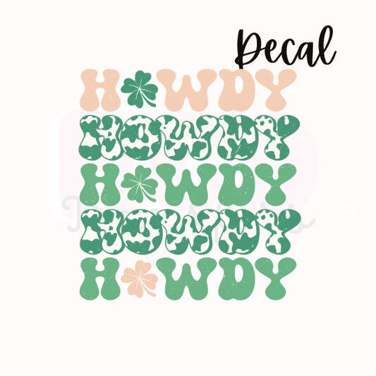 Howdy | Decal