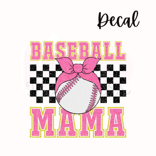 Baseball mama | Decal