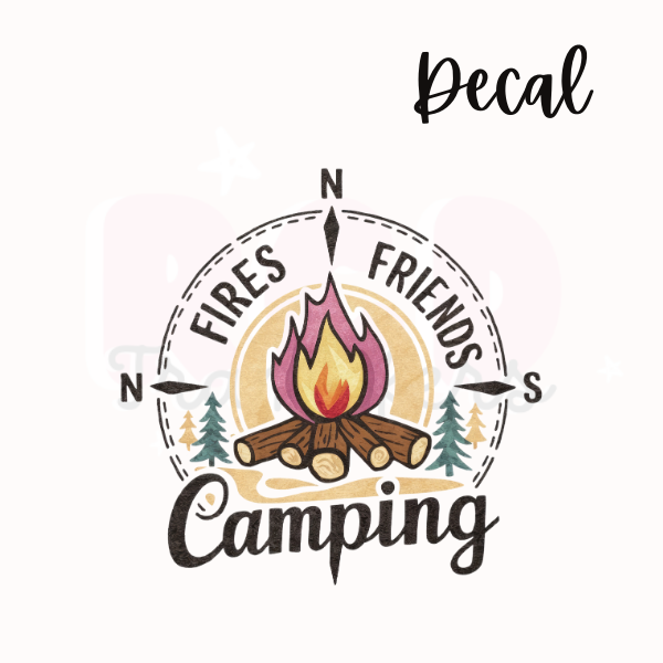 Camping | Decal