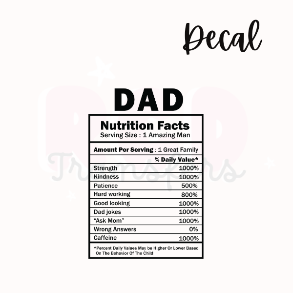 Dad | Decal