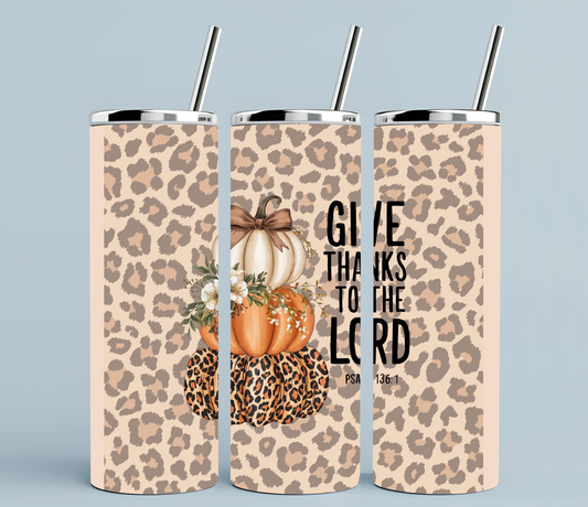Give thanks to the Lord | Sublimation transfer