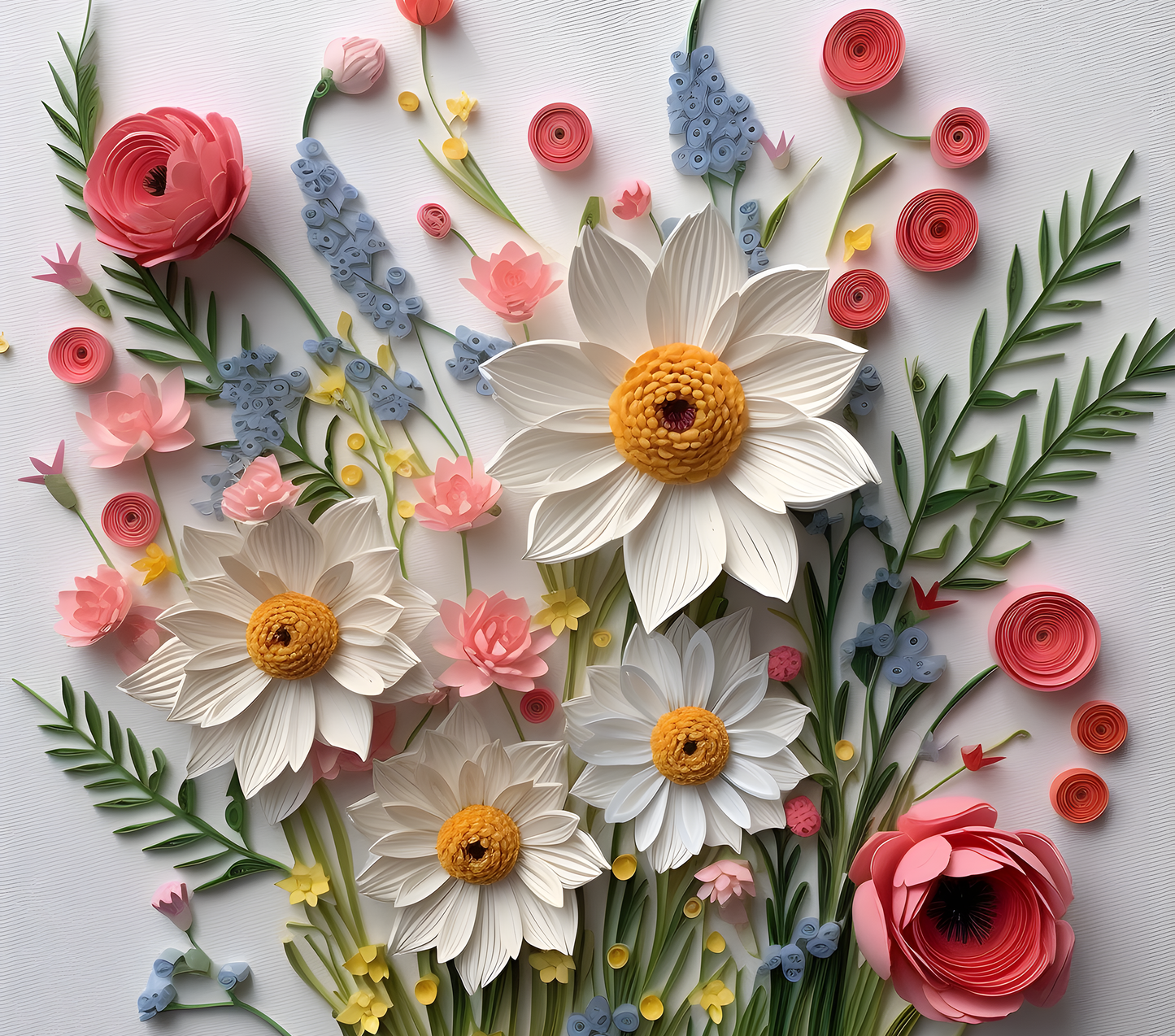 3D florals | Sublimation transfer