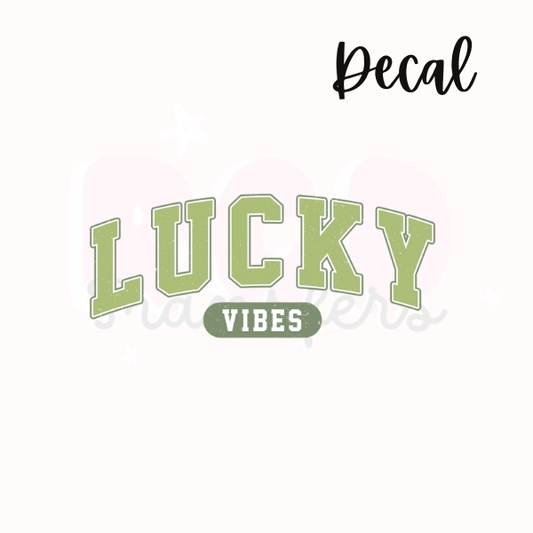 Lucky vibes | Decal