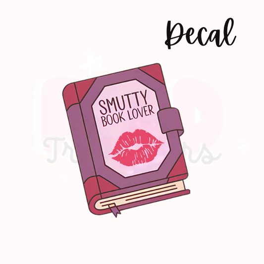 Smutty book lover | Decal