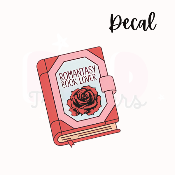 Romance book lover | Decal