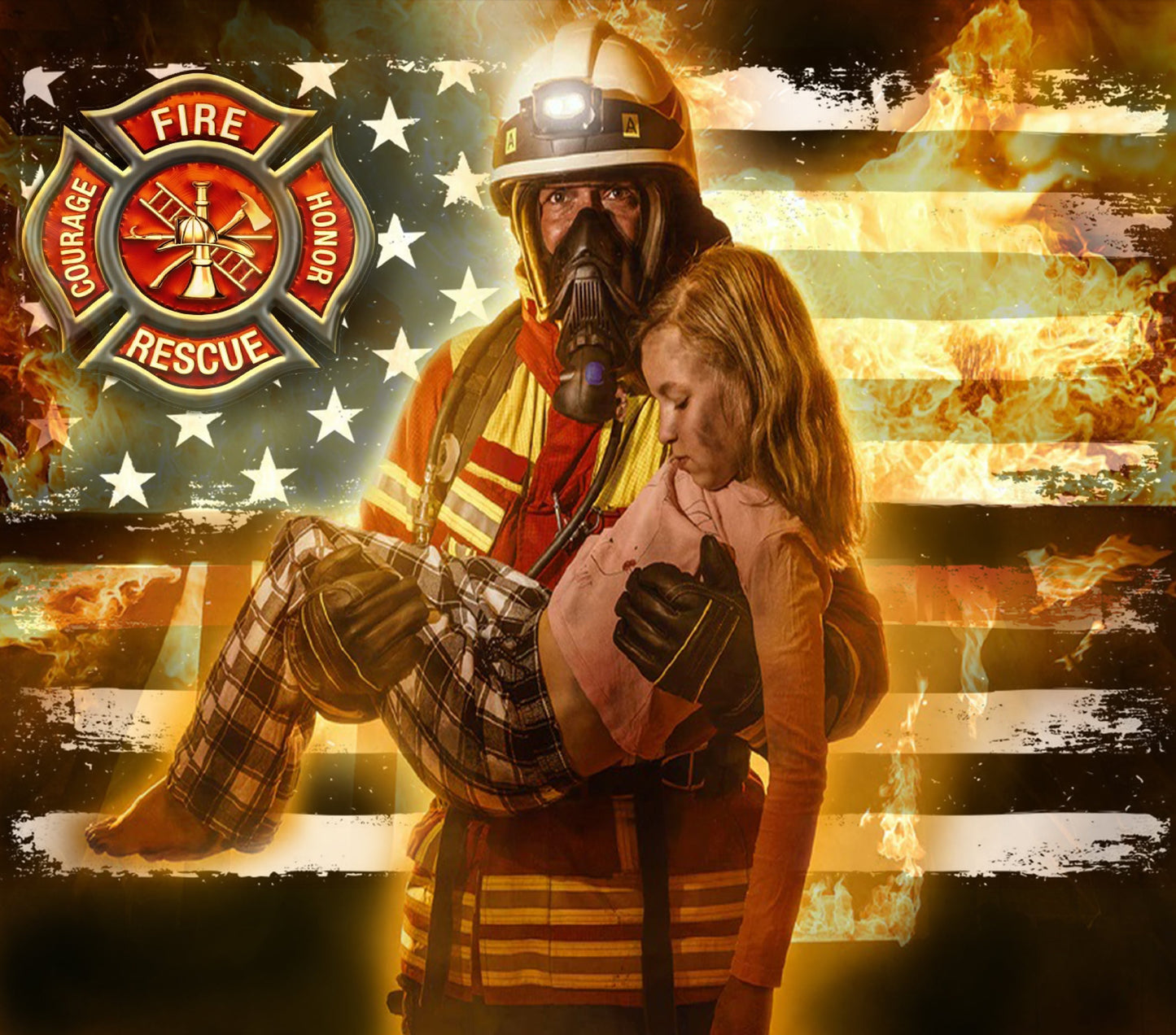 Firefighter | Sublimation transfer