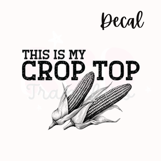 Crop top | Decal