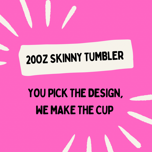 20oz tumbler | Finished product