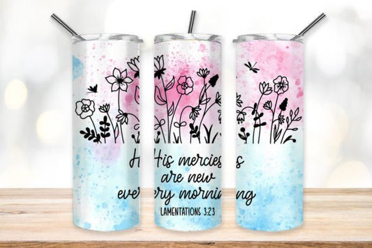 His mercies | Sublimation transfer