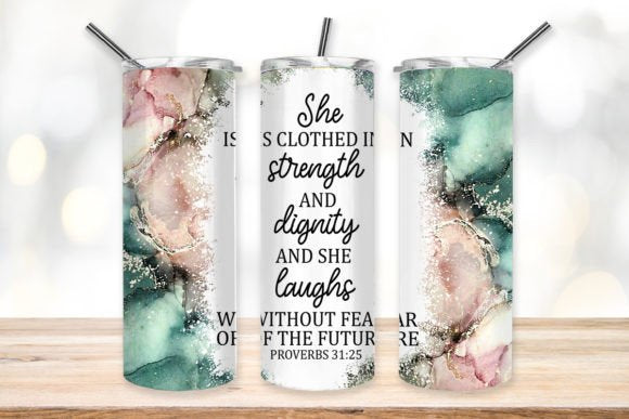 Clothed in strength | Sublimation transfer
