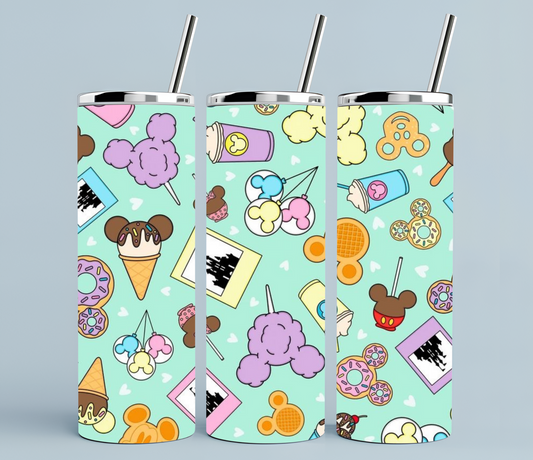 Magical kingdom snacks | Sublimation transfer