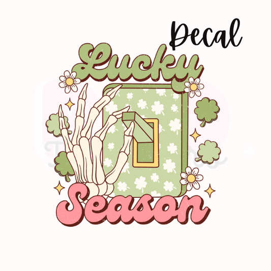 Lucky season | Decal