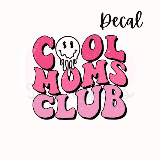 Cool moms club | Decal