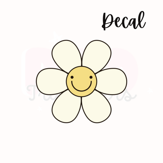 Retro flower | Decal