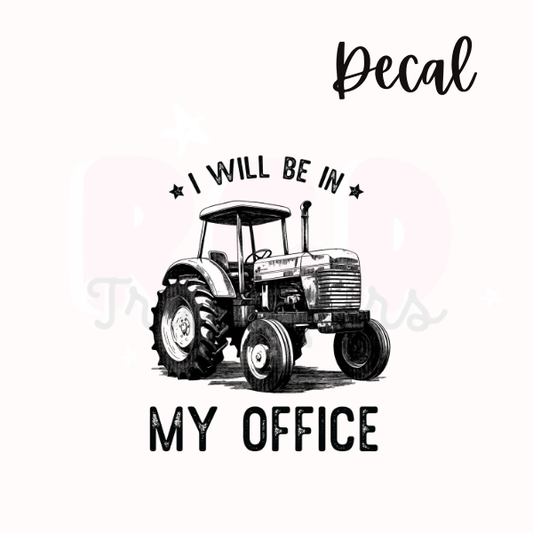 My office | Decal