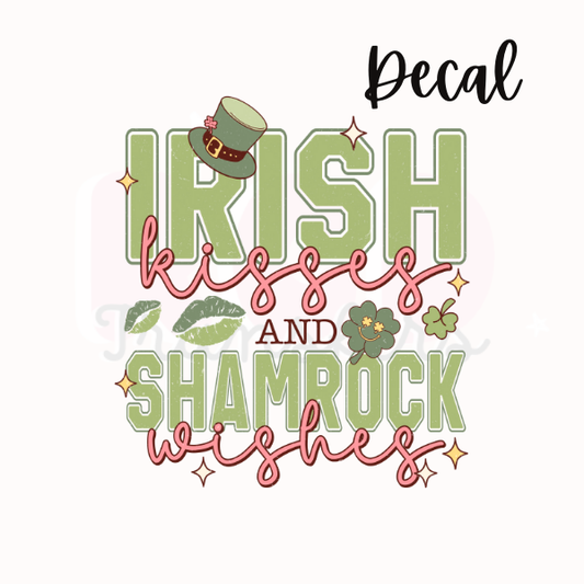 Irish kisses | Decal