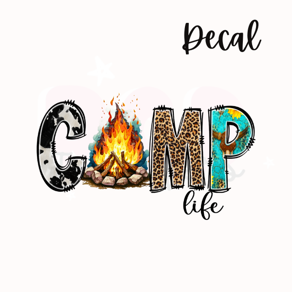 Camp life | Decal