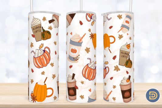 Pumpkin coffee | Sublimation transfer