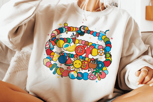 Summer friendship blacelet | Sublimation transfer DCL