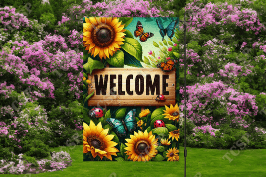 Welcome | Garden flag sublimation transfer