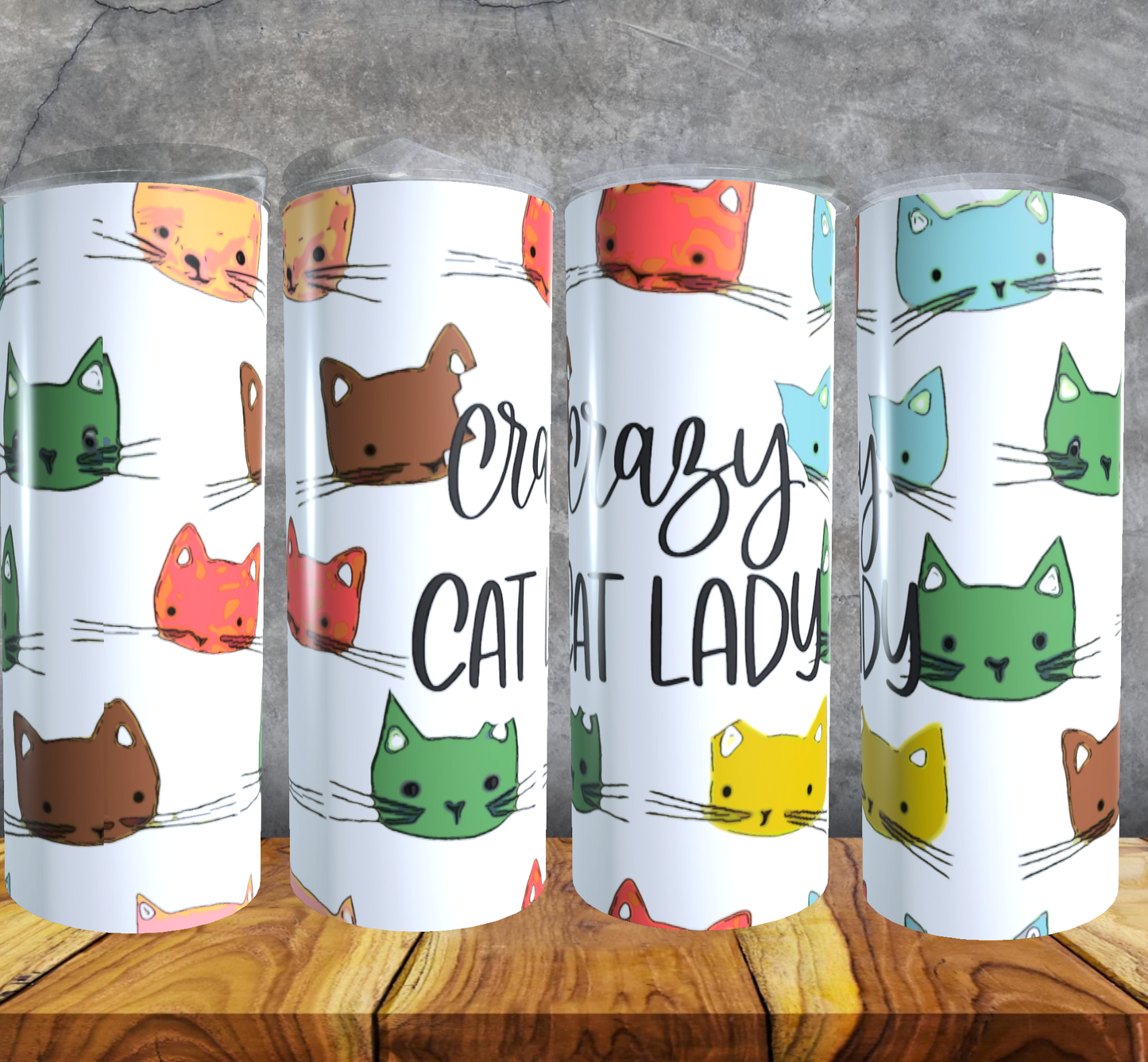 Crazy cat lady | Sublimation transfer