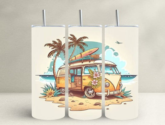 Van + beach | Sublimation transfer