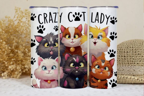 Crazy cat lady | Sublimation transfer