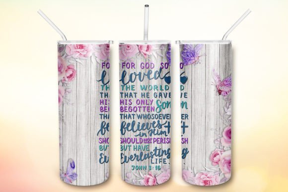 God so loved the world | Sublimation transfer