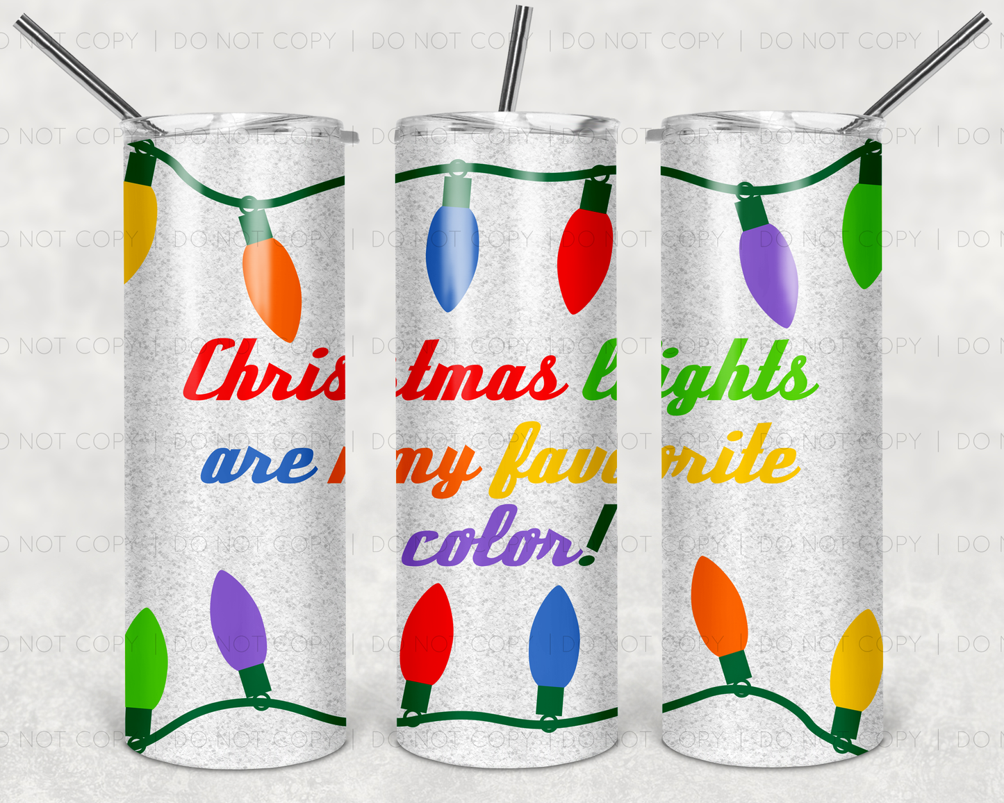 Christmas lights | Sublimation transfer