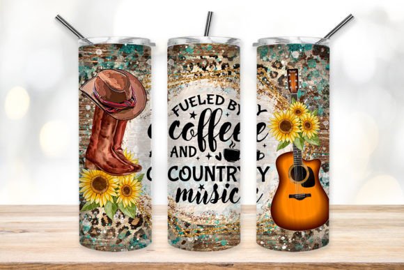 Coffee & country music | Sublimation transfer
