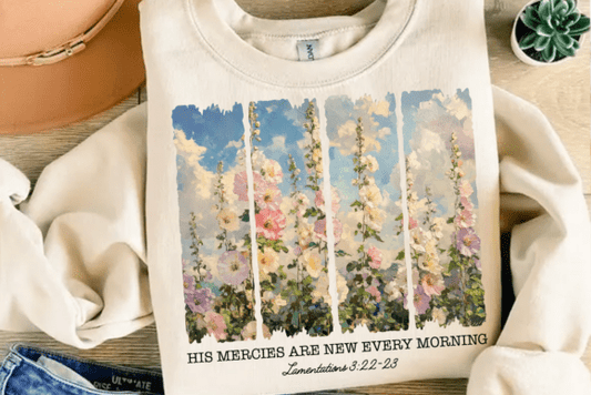 His mercies | Sublimation transfer DCL