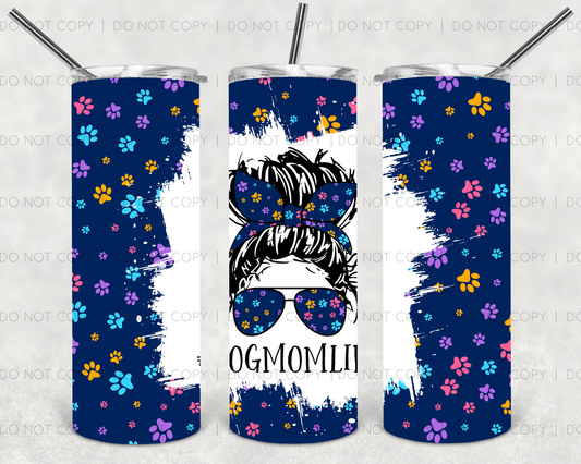 Dog mom + bun | Sublimation transfer