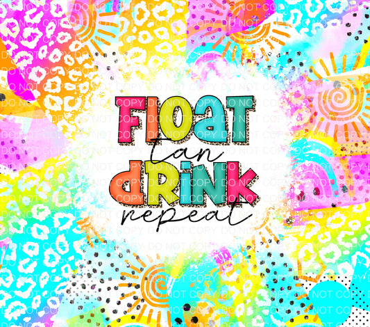 Float, tan, repeat | Sublimation transfer