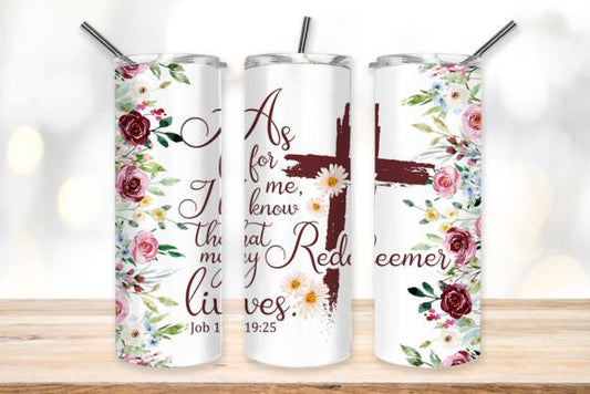 Florals + bible verse | Sublimation transfer