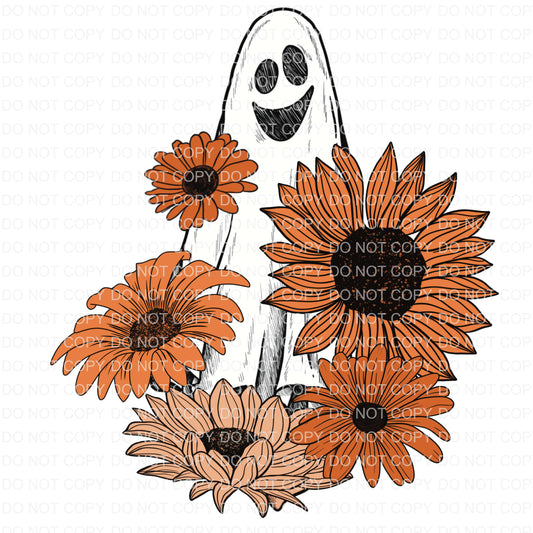 Ghost & flowers | Sublimation transfer