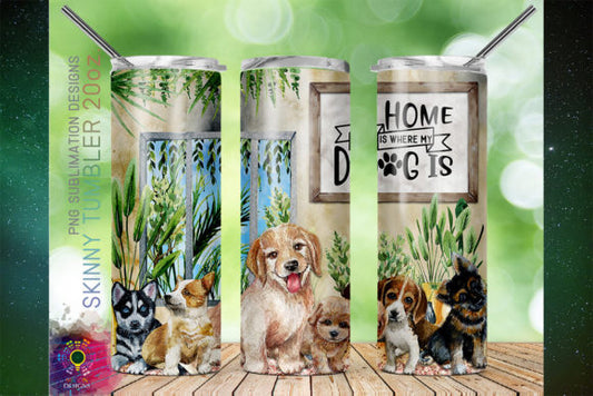 Home is where my dog is | Sublimation transfer