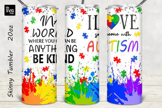 I love someone with autism | Sublimation transfer